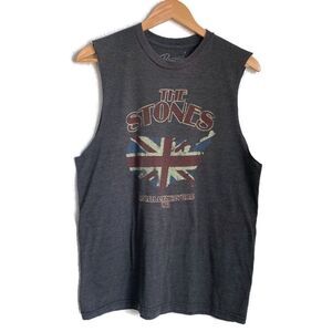 The Stones Grey Muscle Tank Sz M